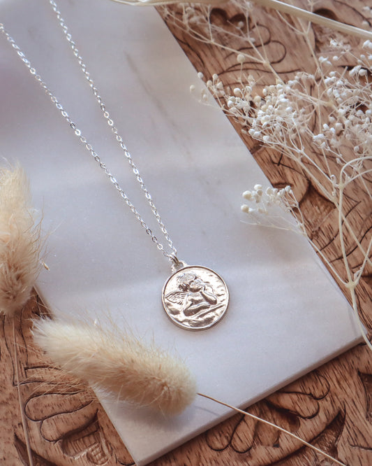 Cupid Necklace | Sterling Silver