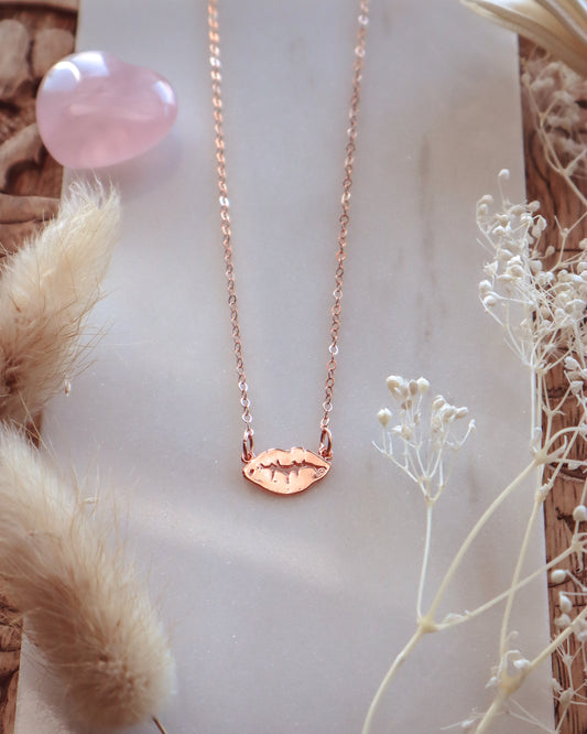 S.W.A.K. Necklace | Rose Gold