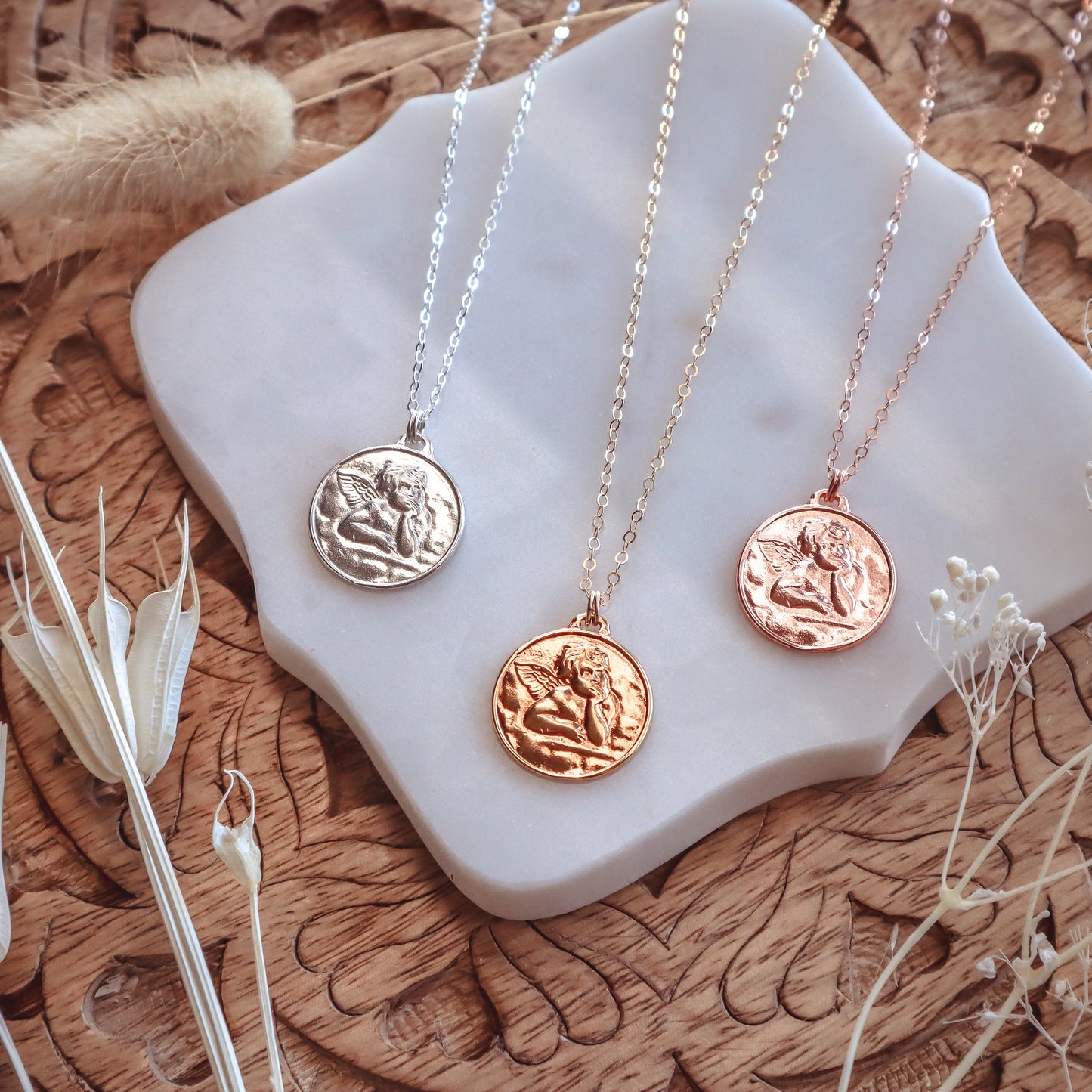 Cupid Necklace | Rose Gold