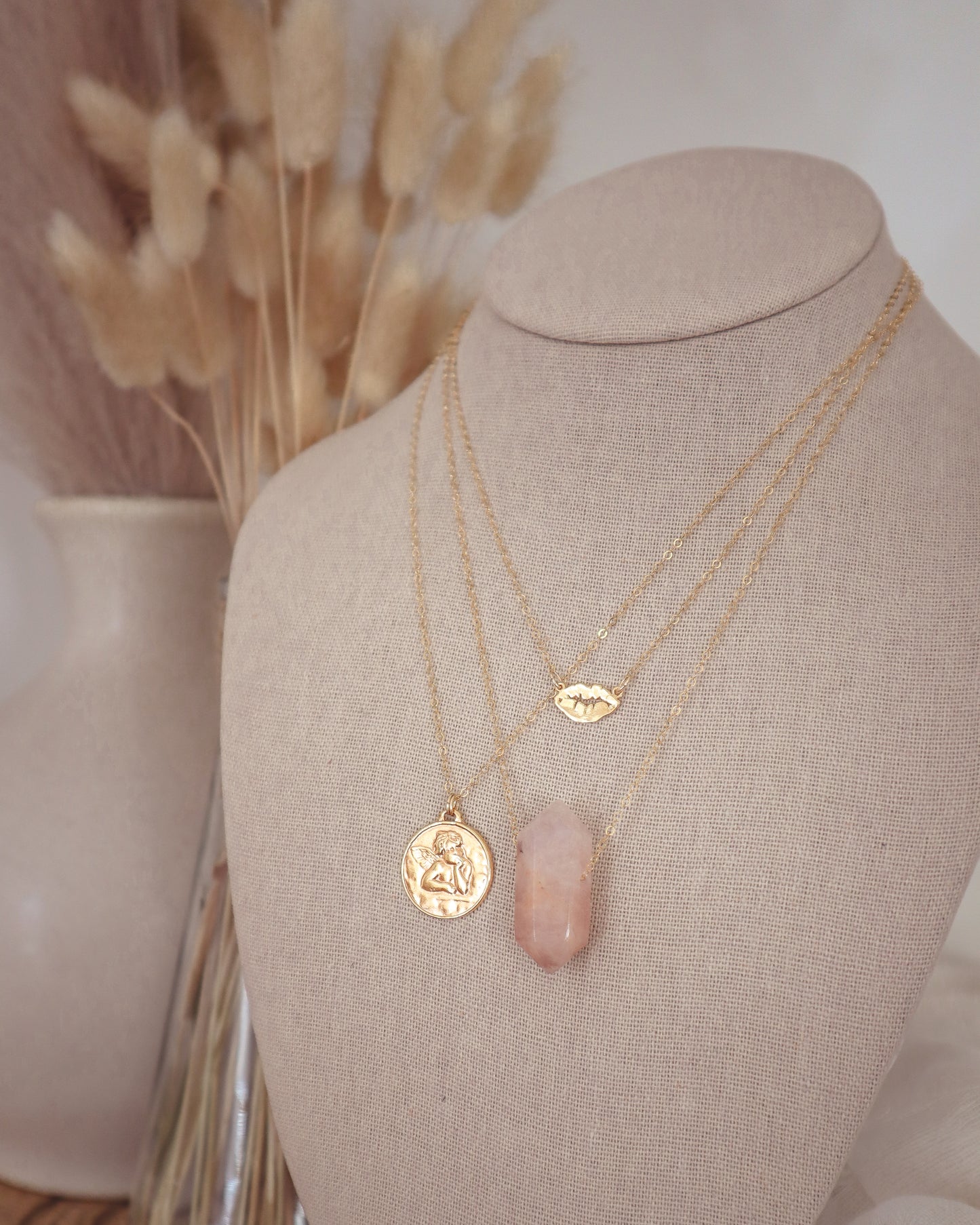 Cupid Necklace | Gold