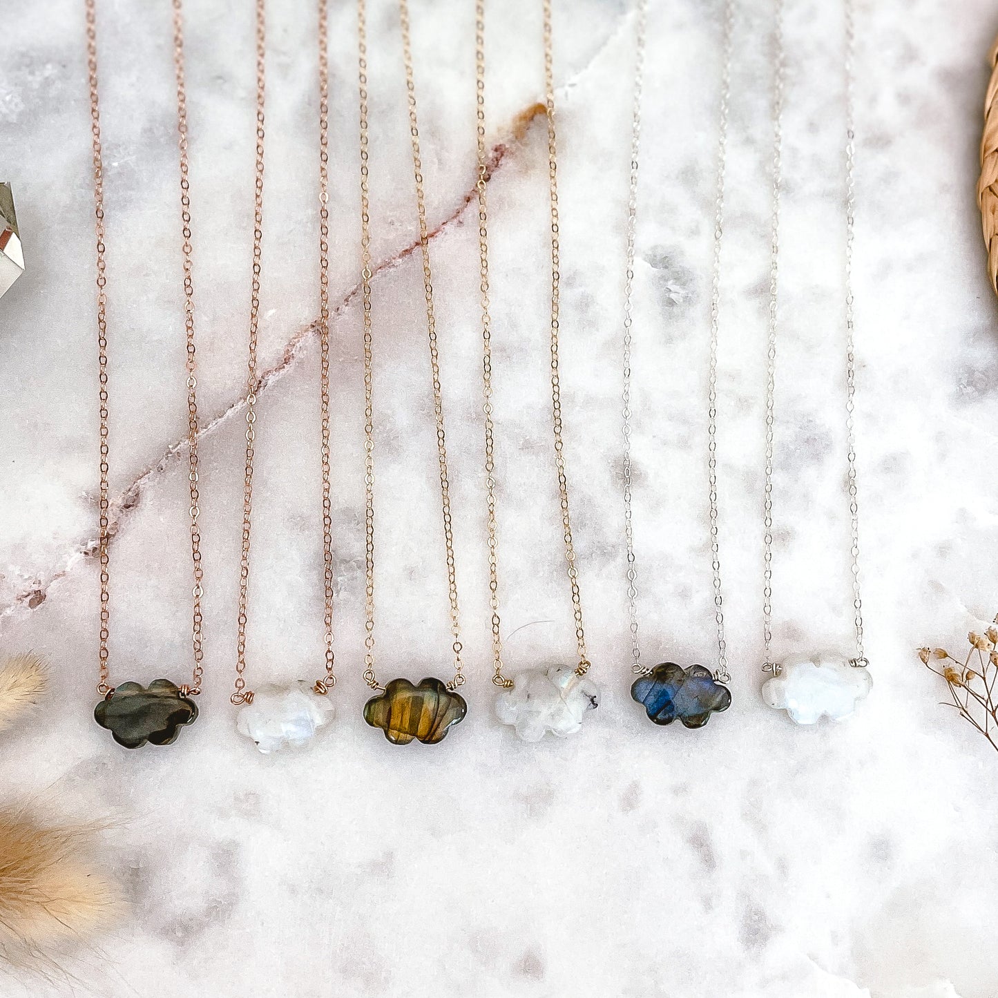 Cloud 9 Necklace | Choose your length and metal