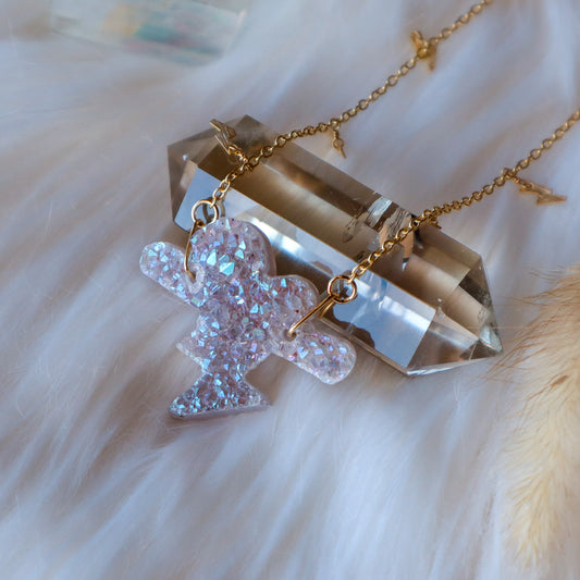 Cosmic Thunder | Aura Lightning Cloud Necklace A
