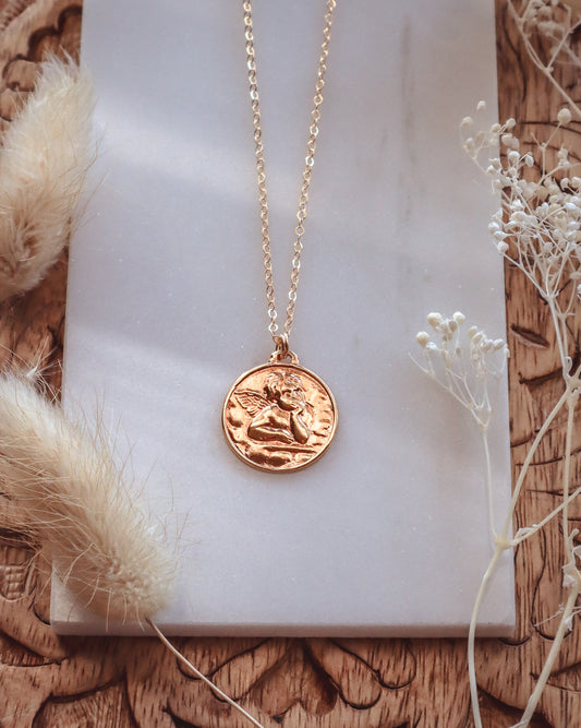 Cupid Necklace | Gold