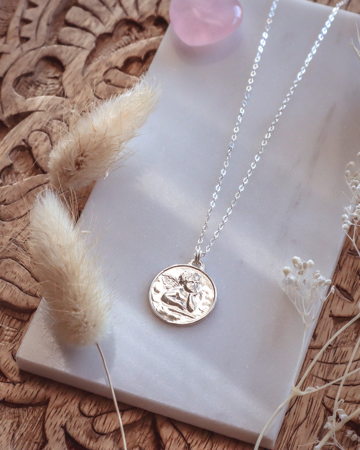 Cupid Necklace | Sterling Silver
