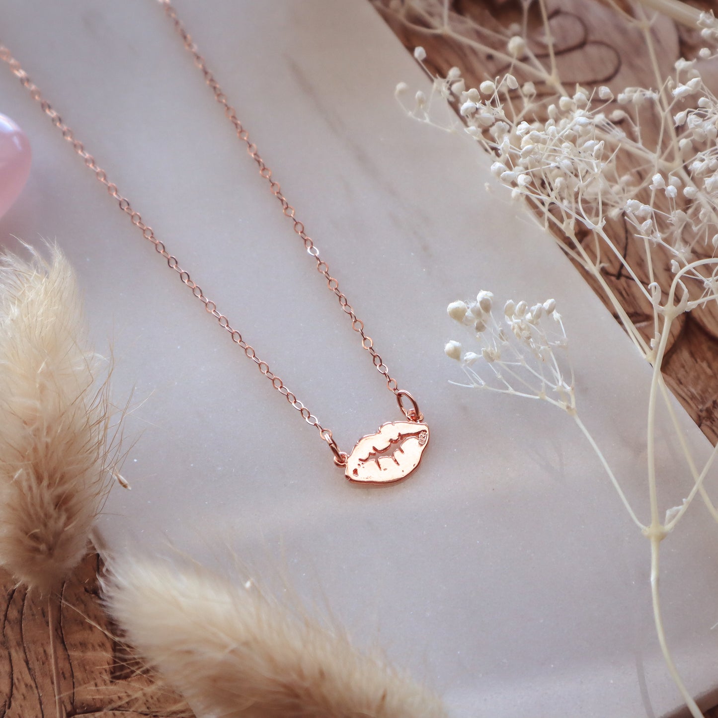 S.W.A.K. Necklace | Rose Gold